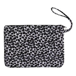 LOF Leopard Print Large Clutch Bag